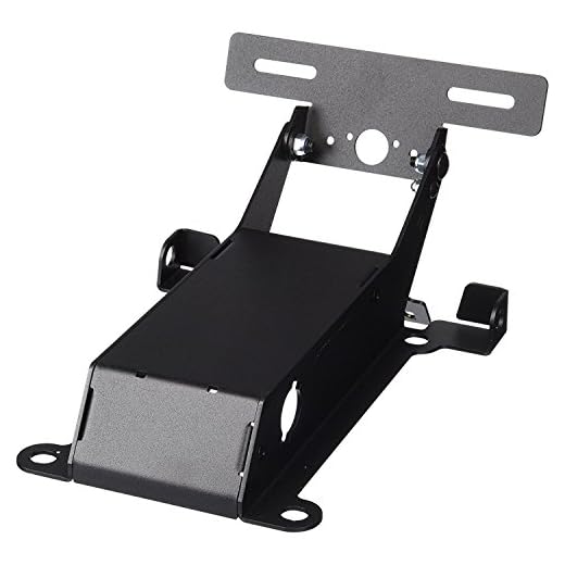 Puig licensstöd 4733N svart för Ducati Monster 696 08'-14', M
