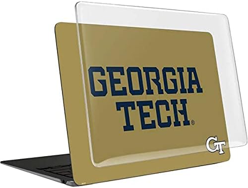 Skinit Case + Skin Compatible with MacBook Air 13in (2020) - Officially Licensed Georgia Tech Gold Design