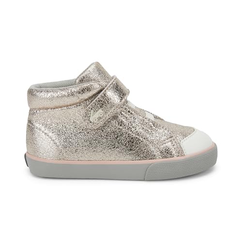 See Kai Run Basics - Drew High Top Sneaker for Kids, Rose Gold, 53