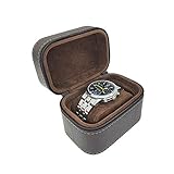 Material:Die Uhrenbox Ist Aus Schwarzem Pu-leder Mit Weichem Wildlederfutter,Schutz Ihrer Luxusuhren Vor Dem Enneinen Und Beschädigung