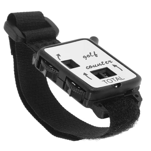 GRIRIW Golf Score Counter Watch Portable Stroke Tracker with Easy Operation Efficient Scorekeeping for Golf Enthusiasts Comfortable Design for Seamless Gameplay