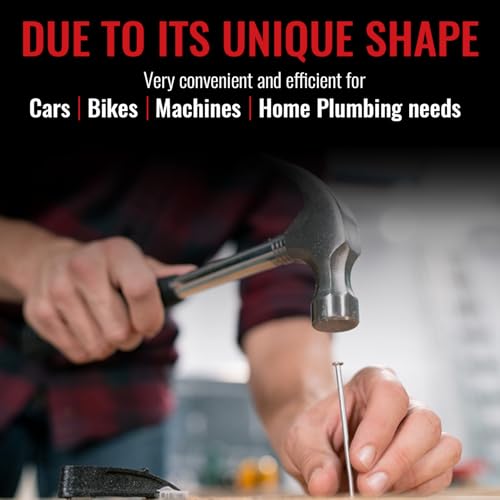 Image of Spartan 5 In 1 Screwdriver Kit with Curved Claw Hammer | Multipurpose Hand Tool Combo for Home, DIY, Woodwork, Construction, Repair & Professional Use | Pack of 1