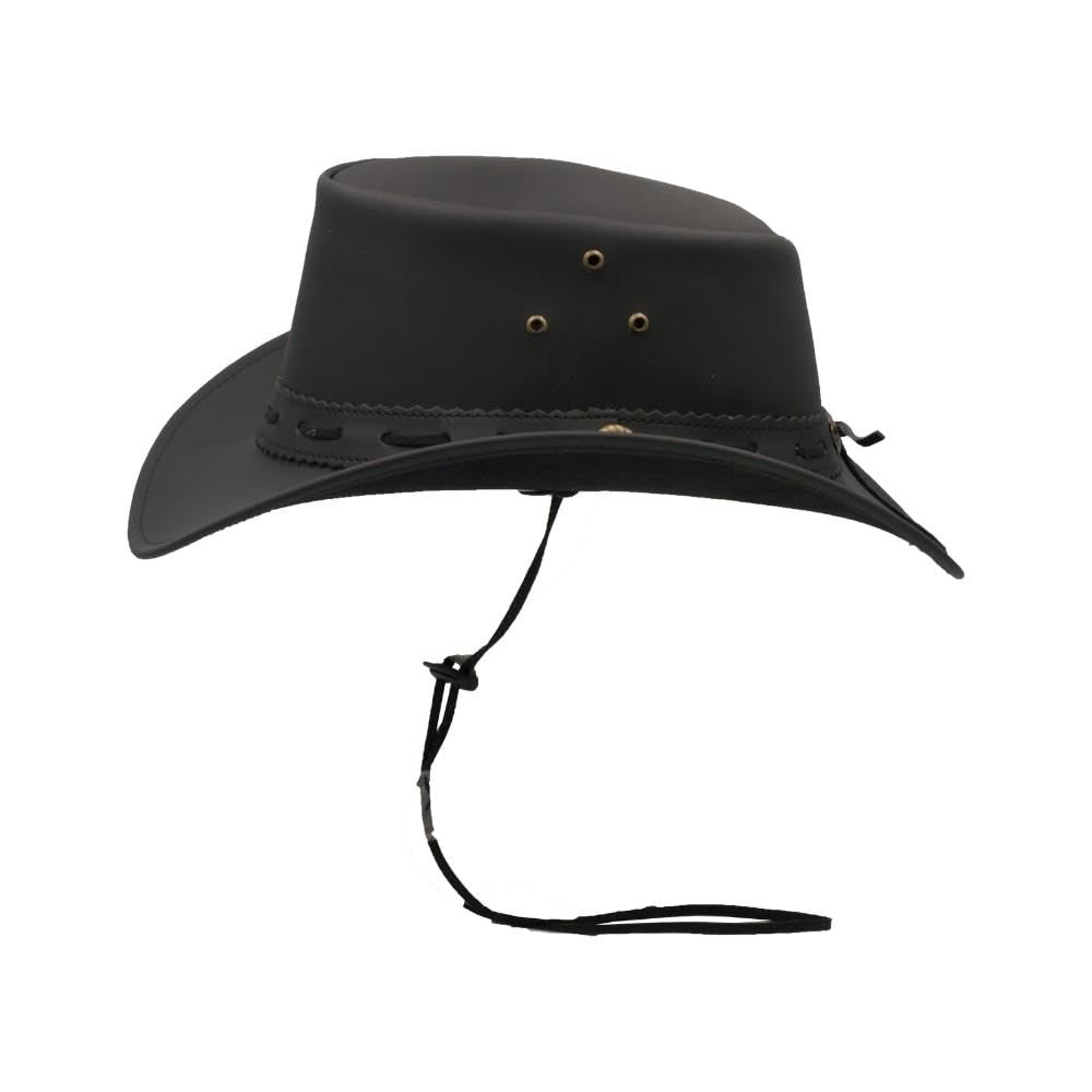 Walker and Hawkes - Chapeau imperméable - Cuir de Vachette - Outback