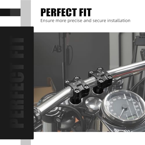 Abrazadera de Manillar de 1-1/4 Maciza para Customización de Modelos Wide 3