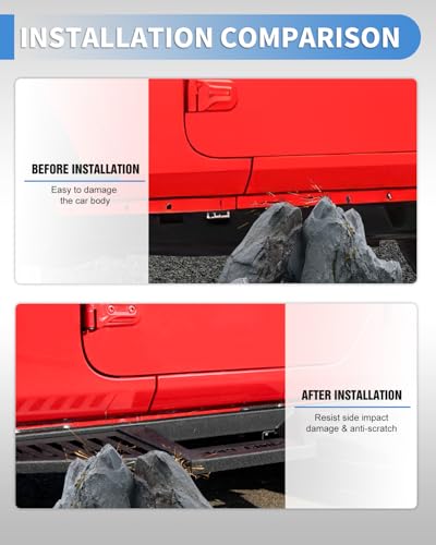 Estribos para Jeep Wrangler JL 4 Puertas 2018-2024 miniatura 2