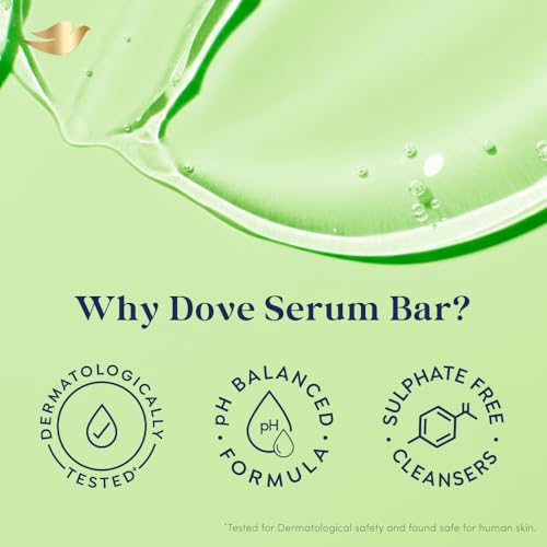 Image of Dove Serum Bar | with Hydration Serum | Fresh Hydrate | 375g (125g x 3)