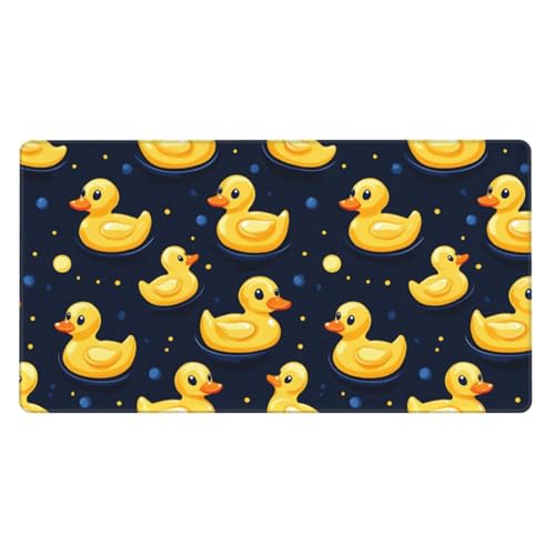 Joli tapis de bureau canard de dessin animé, cadeau idéal