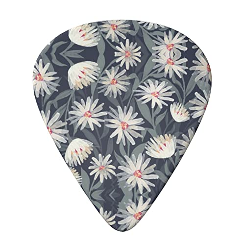 Daisy Lot de 6 médiators pour guitare acoustique, guitare électrique, basse, ukulélé – fins, moyens et épais - Les Beatles, Paul McCartney, John Lennon, RIngo Starr, George Harrison Daisy Lot de 6 médiators pour guitare acoustique, guitare électrique, basse, ukulélé – fins, moyens et épais – Image 4