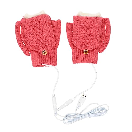 Abaodam Women Men's Heated Gloves Rechargeable Warm Gloves Windproof for Cold Climate Snow Skiing Riding