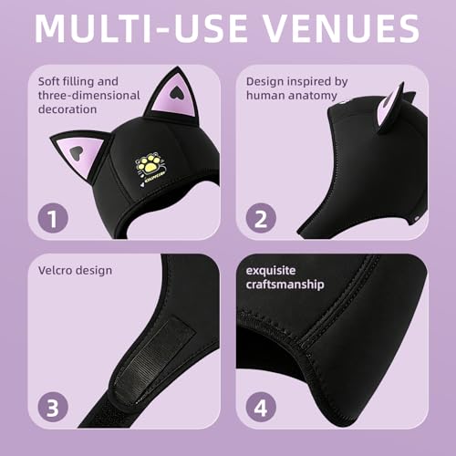 Diving Hood 3mm Neopren Neoprenanzug Haube Langlebige Dehnbare Tauchkappe, Surfing Thermal Hood zum Schnorcheln Kajakfahren Segeln Kanufahren