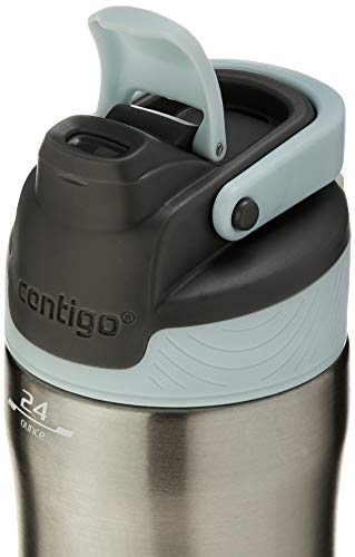 Garrafa Térmica Inox Autoseal Chill, Contigo, Azul Iced, 710ML