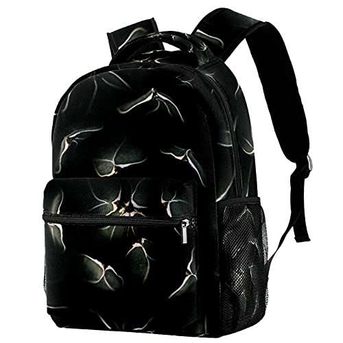 Sac à dos pour ordinateur portable grande capacité avec fermeture éclair style chat