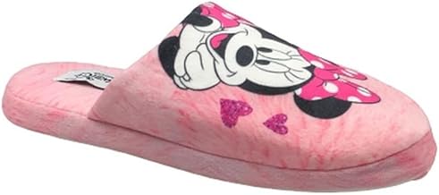 de fonseca per Disney Minnie Pantofole Bimba invernali Calde ciabatte da casa Antiscivolo