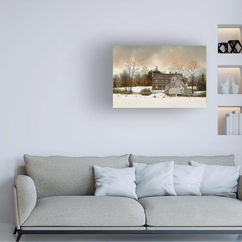 Trademark Fine Art Canvas Wall Art - Ray Hendershot 'BACK TO BUCKS COUNTY' Wall Art for Living Room, Bedroom, or Office Décor by Trademark Fine Art - Used condition - Image 4
