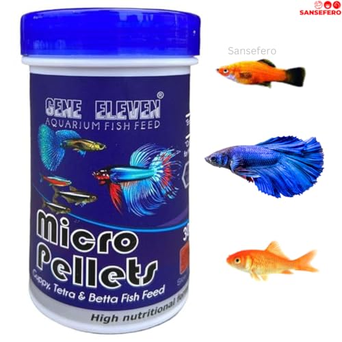 Premier-Plants-Aquarium-fish-food-Micro-Pellets-Slow-Sinking-Fish-Food-for-Gupp-Tetra-Barb-and-Betta-Feed-with-46-Protein-100-Gram-06-mm
