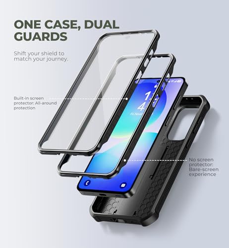 Coque Samsung Galaxy A37 de protection robuste antichoc avec vitrage intégré - 5