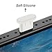 Fanoshon 20x USB C Dust Plugs White Anti Dust Covers Silicone Type C Charging Port Protection Cap Compatible with iPhone 16 15 Plus Pro Max/Samsung S24-S20/MacBook/iPad/Pixel Wireless Charger Friendly