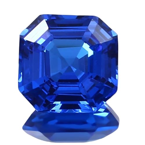Spinelle bleu de Ceylan Asscher pour sertir vos pendentifs et bagues