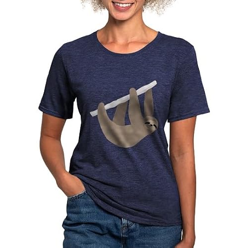 CafePress Sloth Womens Tri Blend T Shirt Women's Tri-Blend T-Shirt