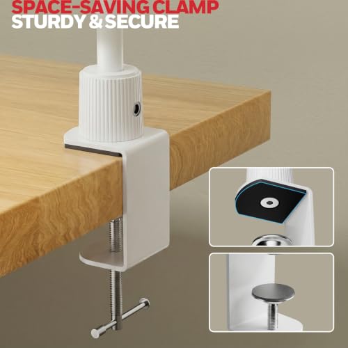 Image of Honeywell HJ4 Desk Lamp with Clamp, Sunturalux Desk Lamps for Home Office