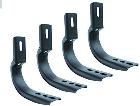 Go Rhino OE Xtreme Brackets | Mild Steel, Textured Black | 6840465 | Fits Various 2007 - 2019 Chevrolet Silverado & GMC Sierra (See Description)