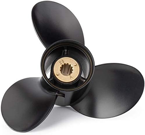 Image of Your Props Marine OEM Upgrade 13 Spline Tooth Prop Aluminum Outboard Boat Propeller Compatible Fit Mercury Engines with 3-1 /4 inch Gearcase 2&4 Stroke 30 /35 /40 /45 /50 /55 /60 /70HP,RH