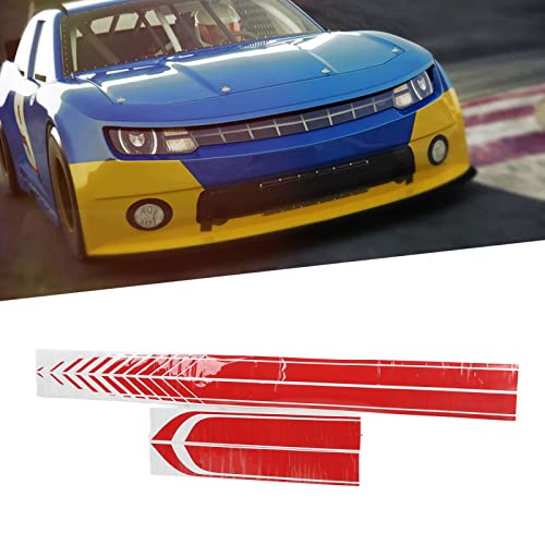 Uxsiya Autoadesivo lateral do corpo, decalque portátil para carro adesivo forte à prova d'água para