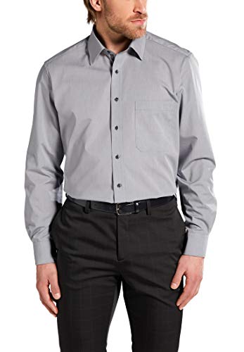 Preisvergleich Produktbild eterna Langarm Hemd Comfort Fit Chambray unifarben
