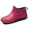Lyuu Tuinschoenen, uniseks, Wellington regenlaarzen, waterdicht, lichtgewicht outdoor wandeling, korte enkellaars/heren…