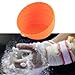 Gym Chalk Bowl Chalk Holder Multi Position Storage Bowl Gym Chalk Storage Container for Bouldering Barbell Weightlifting, Orange