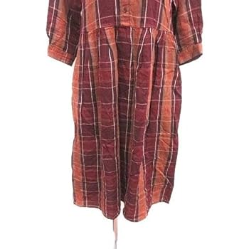 新品タグ付き　サマンサモスモス　フレンチリネン　リネン　麻　ロングワンピース Amazon.co.jp: サマンサモスモス SM2 シャツワンピース フレア