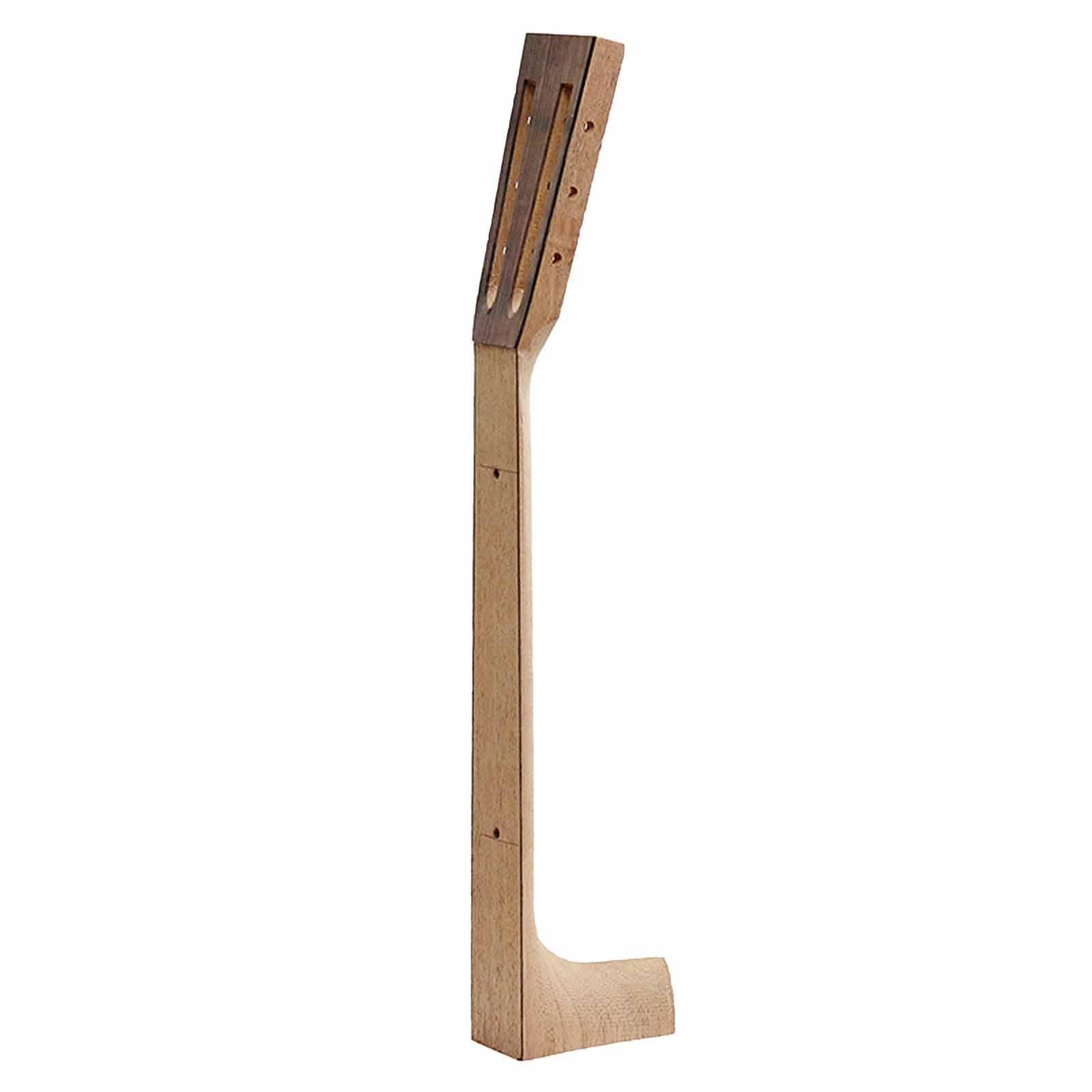Guitar Neck per Chitarra Folk Ricambio Installazione Semplice Design Presa Comoda Realizzato in Legno Adatto a Liutai Musicisti Riparazione Fai, Style a