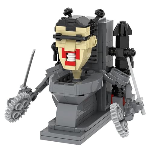 LCTM Skibidi Inodoro Titán Bloques de construcción Juguete Cámaramano Orador Reloj TV Hombre Monitor Figura de acción Modelo Juego de Terror Multiverso Actualizado Adultos Niños Fans Animación A