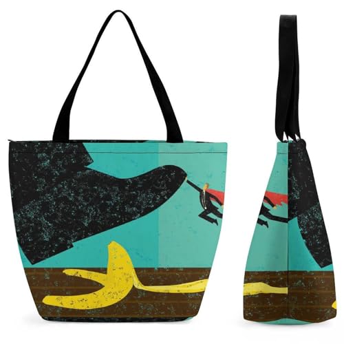 Sac à main pour femme Peau De Banane grand sac à bandoulière de voyage et shopping