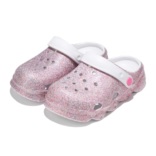 Image of Girls' Clogs for Toddlers & Kids Lightweight Garden Shoes Breathable Slip-on Slides Sandals Slippers Children's Beach Water Shoes