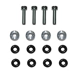 Michigan Motorsports LS2 Fuel Rail Spacer Kit for LS1/LS6 Injectors on a LS2 Intake Manifold