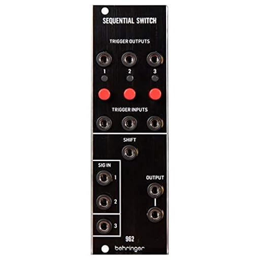 Behringer 962 SEQUENTIAL SWITCH Módulo Multiplexador CV Analógico Mítico Para Eurorack | Ya disponible en tu tienda friki favorita! En mundofriki.es!