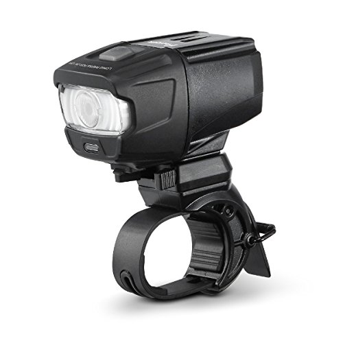 Lampe torche pour vélo Favour fvr-b0417 noire taille S éclairage cyclisme