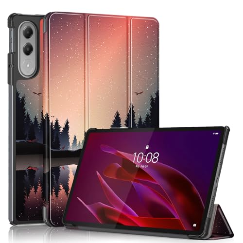 Housse Lenovo Yoga Tab 11 2025 haut de gamme en cuir PU fin et finitions soignées