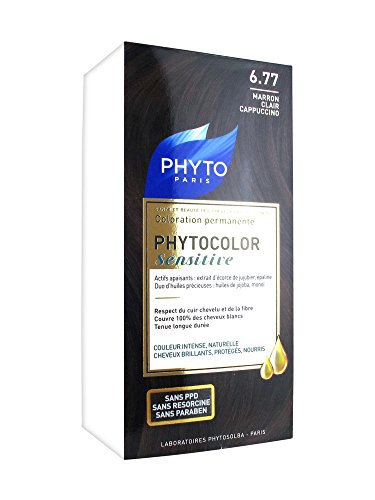 Phyto Phytocolor Sensitive Coloration Permanente - 6.77 Marron Clair Cappucino