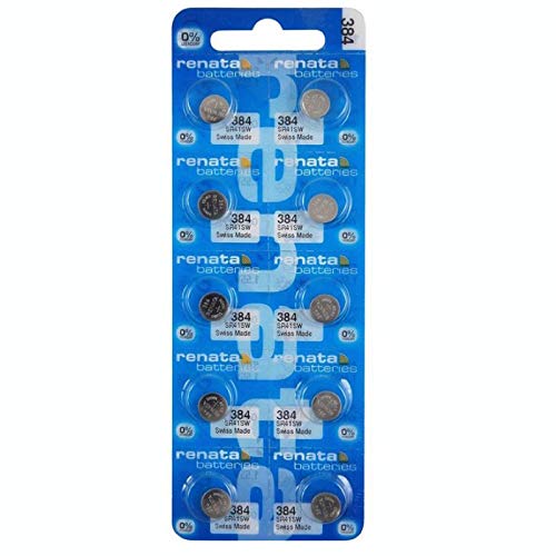 10 Renata Batterie per orologi:384 SR41SW SR736