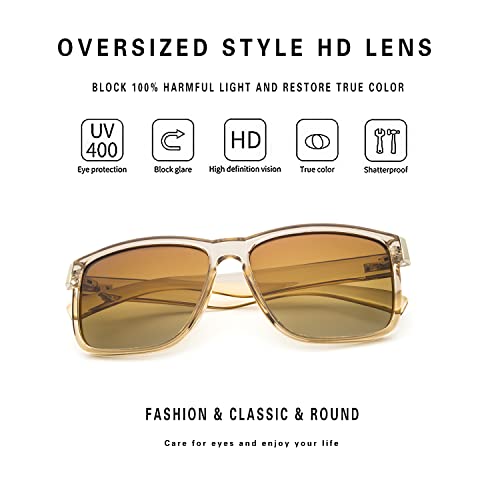 Image of ANDOILT Sport Polarized Square Sunglasses