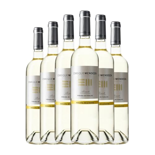 Enrique Mendoza Marina Moscatel Alicante 75 cl Vino blanco (Caja de 6 Botellas de 75 cl)