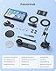 Krunia 9 Drahtloses Tragbares 60FPS Car Play Display für Apple CarPlay & Android Auto, Magnetische Halterung, OTA, Hoch- und Querformat, Rückfahrkamera, Bluetooth, Sprachsteuerung, GPS Navigation
