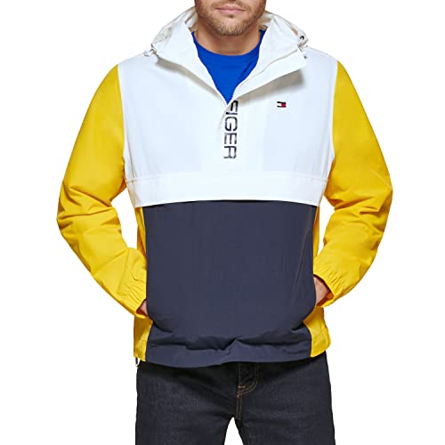 Image of Tommy Hilfiger Men's Retro Lightweight Taslan Popover Jacket