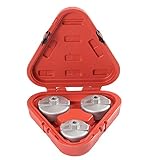 Oil Filter Wrench Set (3 Pieces) For Toyota, Lexus & Other Makes – Ultra Strong Aluminum Alloy – Universal Car Cap Oil Filter Wrench Tool (Prius, Corolla) – 3 Sizes In a Hard Cover Case