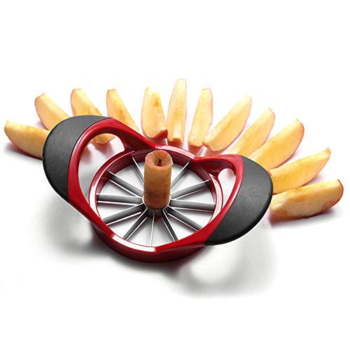 Cortador de frutas de aço inoxidável cortador de maçã, cortador de pera, cozinha, casa, portátil, tr