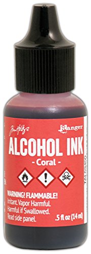 Ranger TAL59400 Coral Tim Holtz Alcohol Ink .5oz
