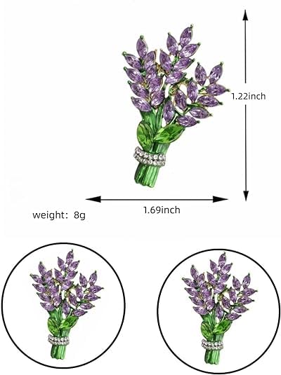 Image of Large Brooch Pin Austrian Crystal Leaf Shape Bouquet Rhinestone Scarf Decoration Wreath Cloth Brooches Pins For Women Girls