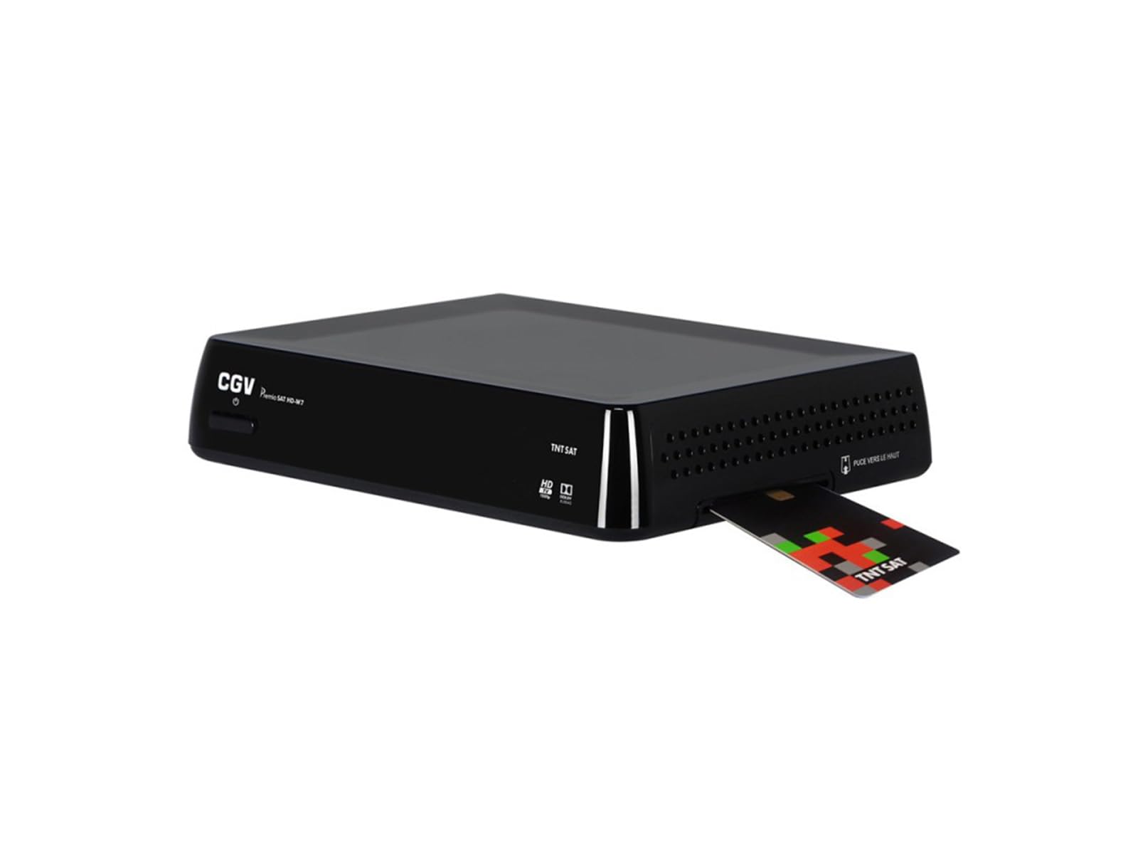 CGV | Décodeur Premio Sat HD W7 Récepteur-​enregistreur TNT Sat. Full HD